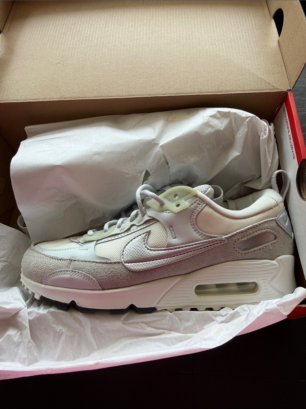 Nike Air Max 90 Futura in Platinum metallic silver NWB